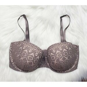 Victoria Secret Multi-Way Bra Womens size 34DD Taupe